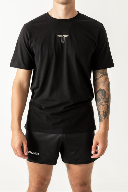 Essential T-Shirt - Cinder Icon - Black