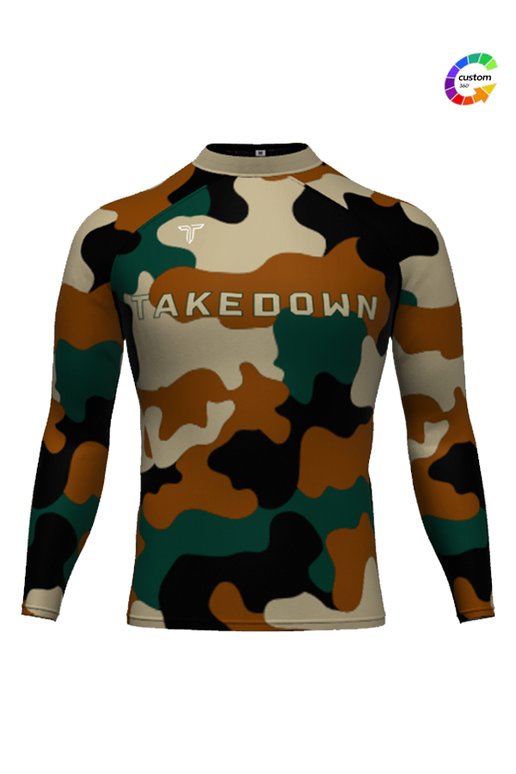 TD-LSRG-004 360° Custom Long-Sleeve Rashguard