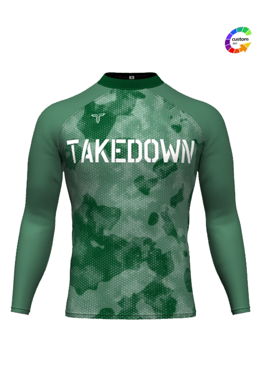 TD-LSRG-007 360° Custom Long-Sleeve Rashguard