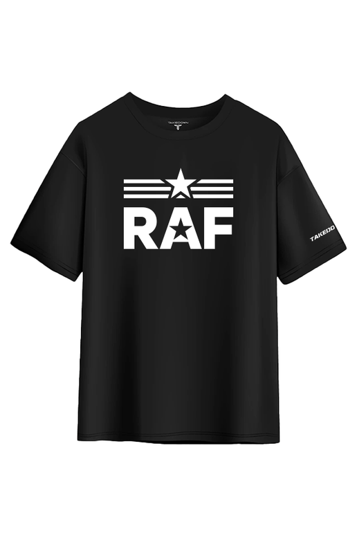 RAF Logo T-Shirt - Black