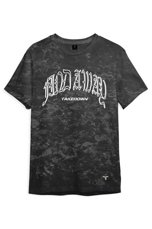 Find A Way Acid Wash T-Shirt - Black