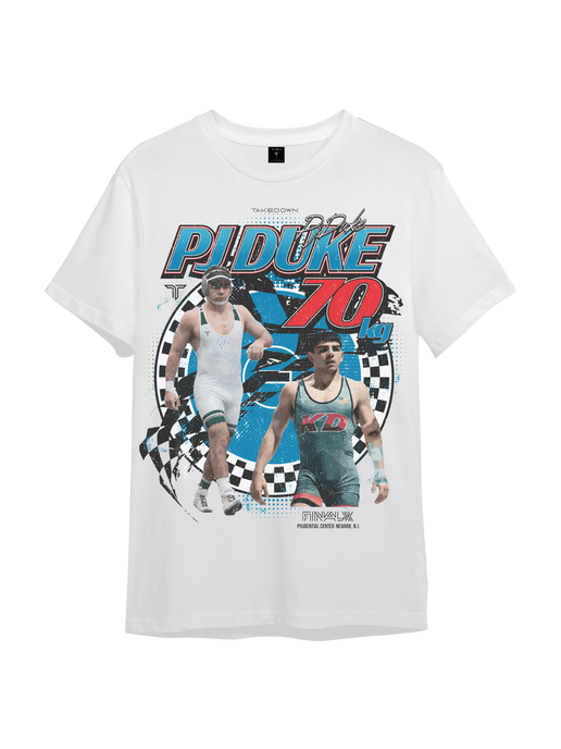 PJ Duke 70kg T-Shirt - White