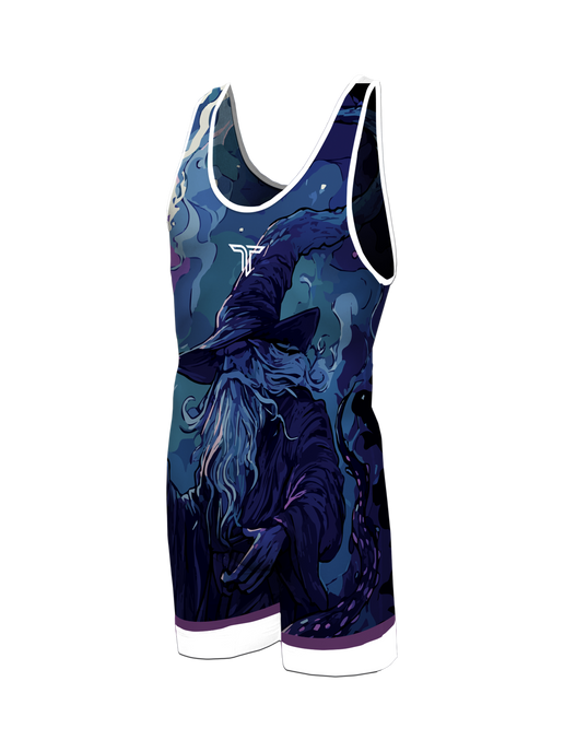 Youth Wizard Wrestling Singlet