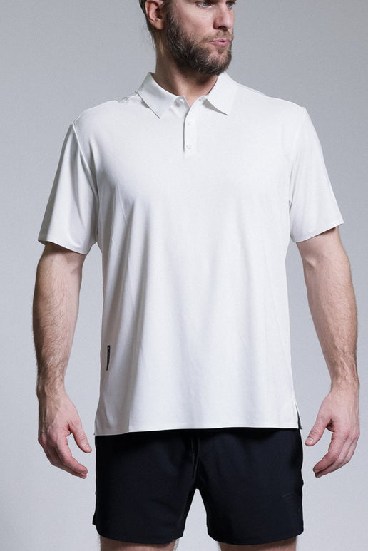 Tech Polo - White
