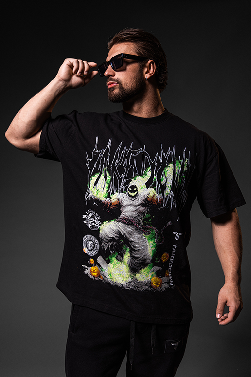 Boogeyman Oversized T-Shirt - Black