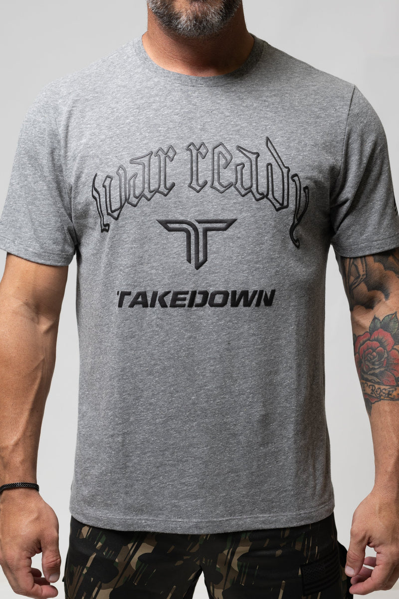 War Ready Triblend T-Shirt - Grey