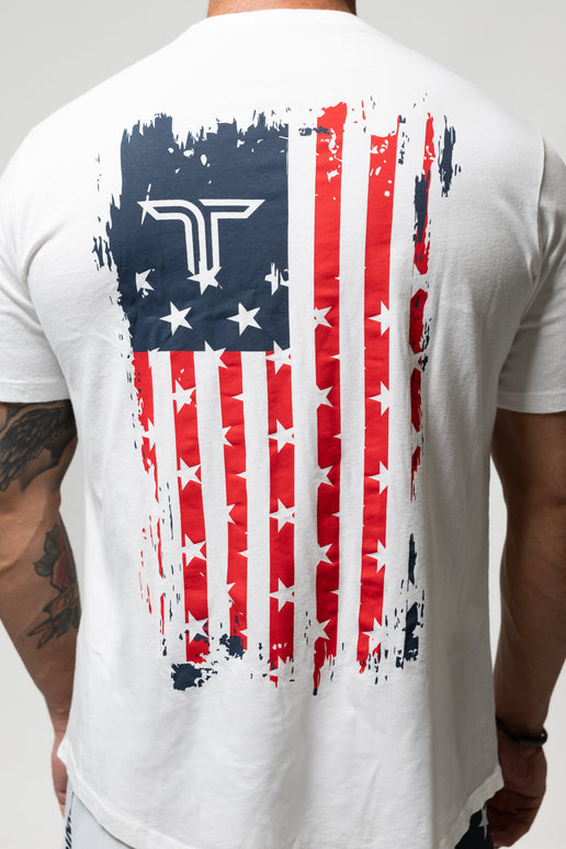 Stars & Stripes T-Shirt - White