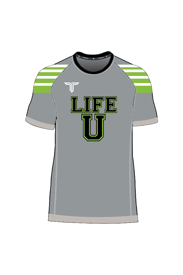 Lucha RTC Short-Sleeve Rashguard - Grey