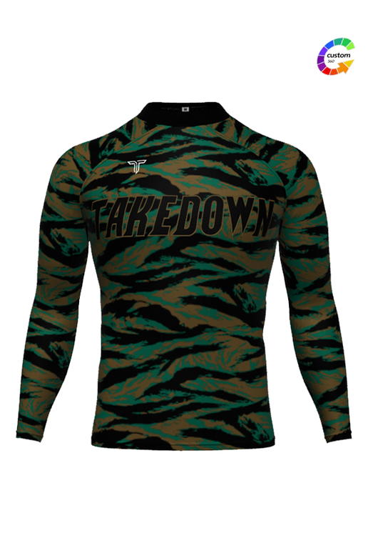 TD-LSRG-001 360° Custom Long-Sleeve Rashguard