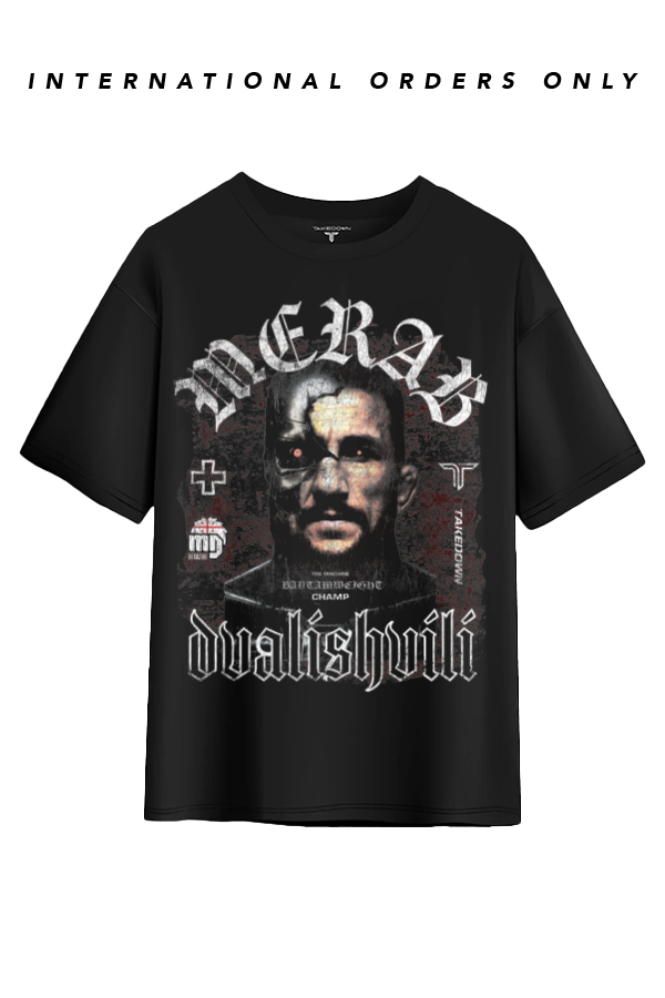 Merab Dvalishvili ”Merabinator” T-Shirt (International Orders Only)