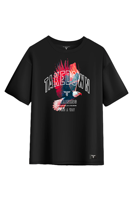 'Murica Oversized T-Shirt - Black