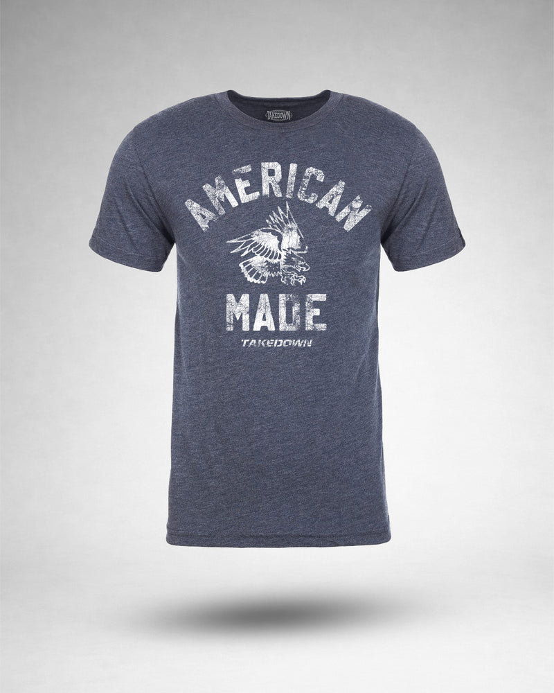 ”American Made” Daily Grind Tee - Indigo