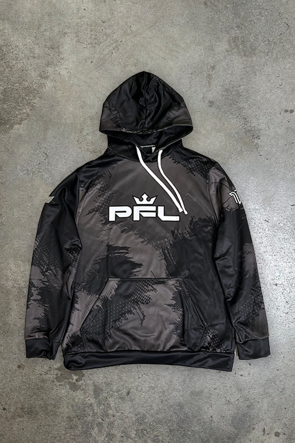 PFL Kaos Camo Performance Hoodie - Black