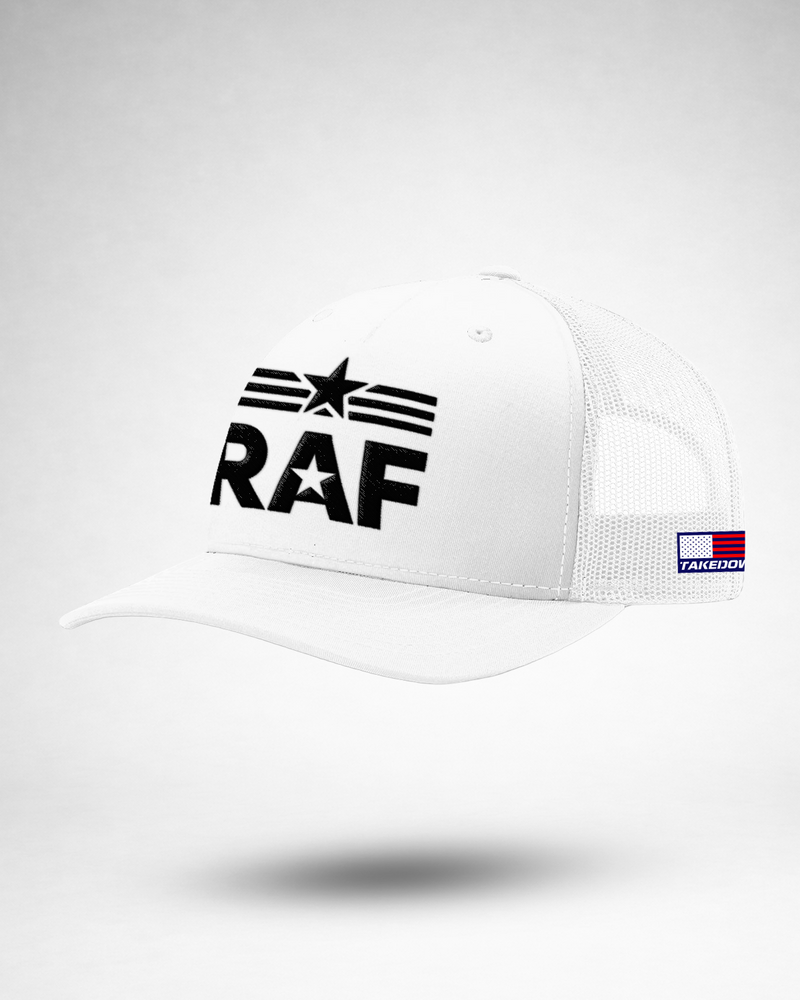 RAF Trucker Hat – White