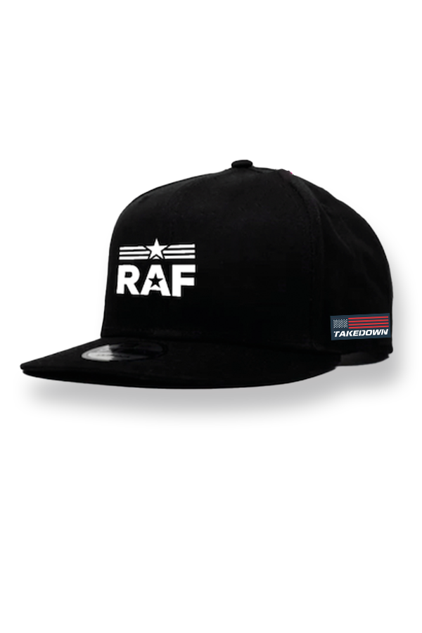 RAF Logo New Era Snapback - Black