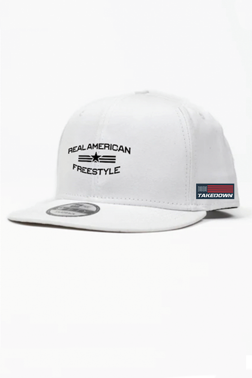Real American Freestyle New Era Snapback - White/Black