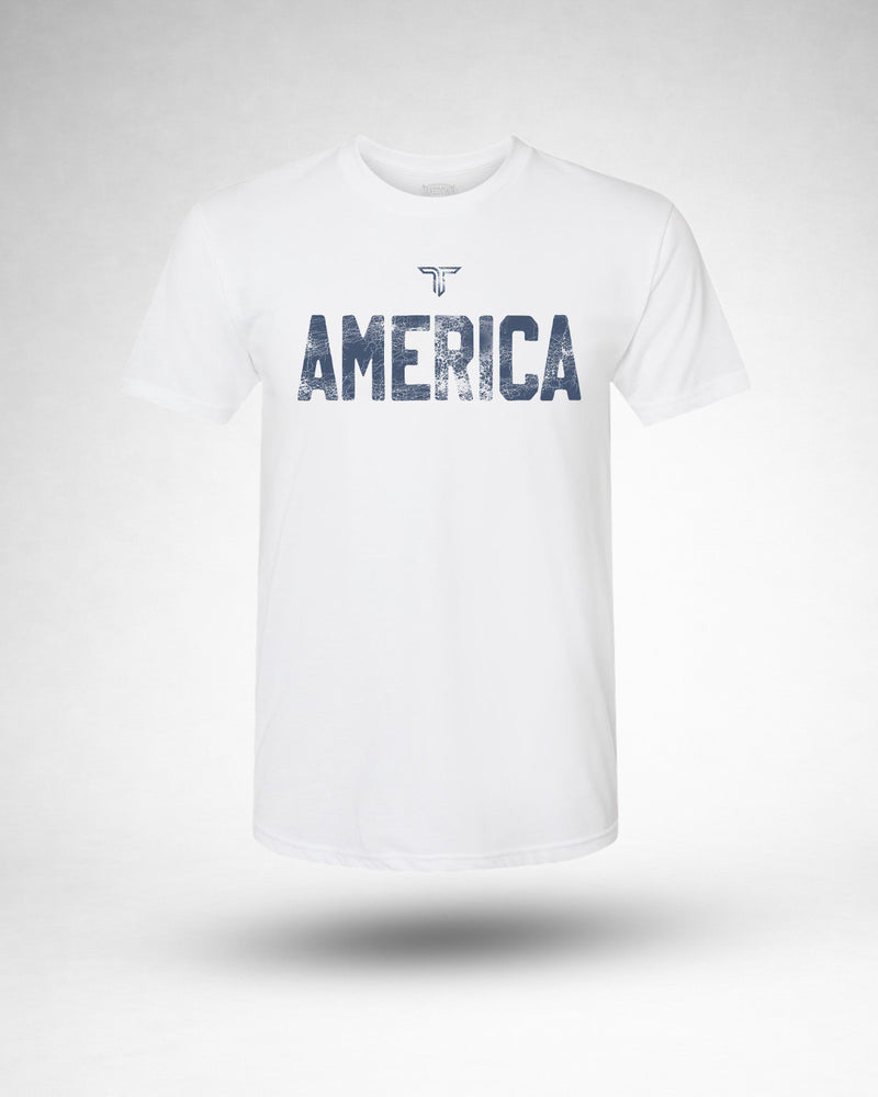 America Daily Grind Tee - White