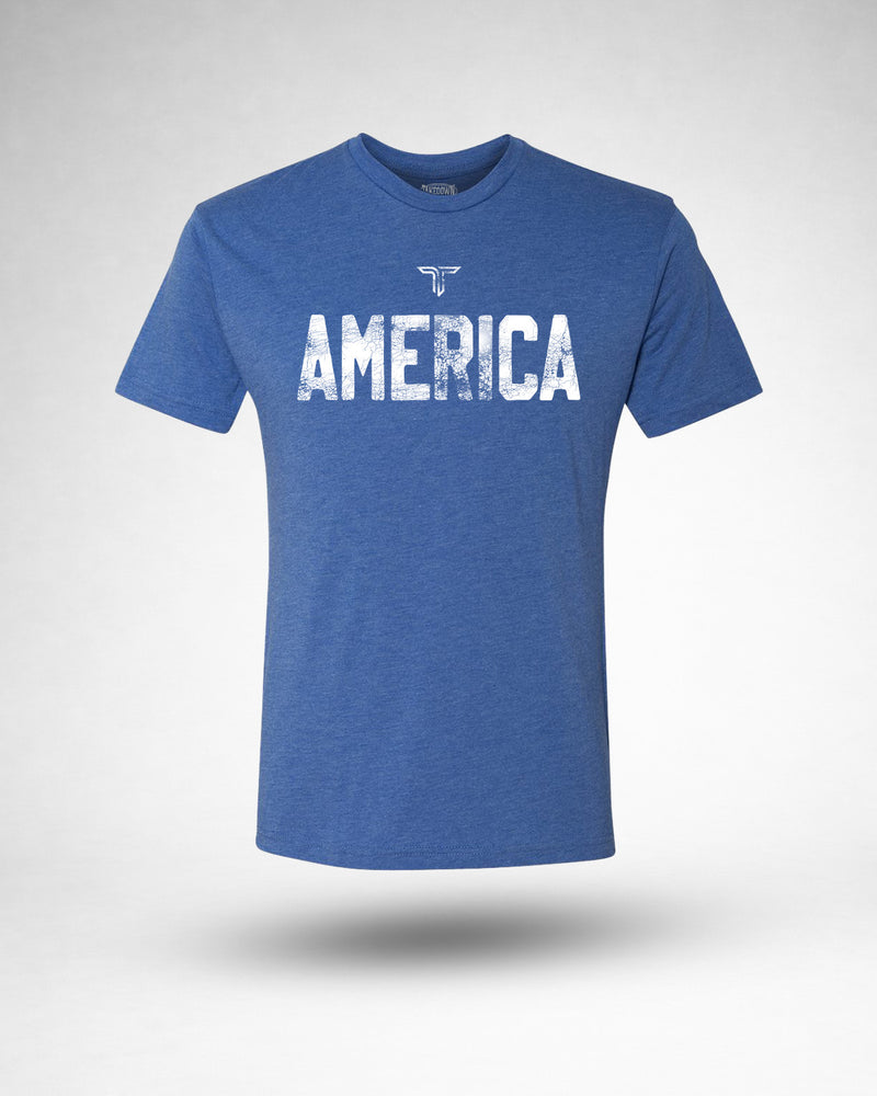 America Daily Grind Tee - Blue