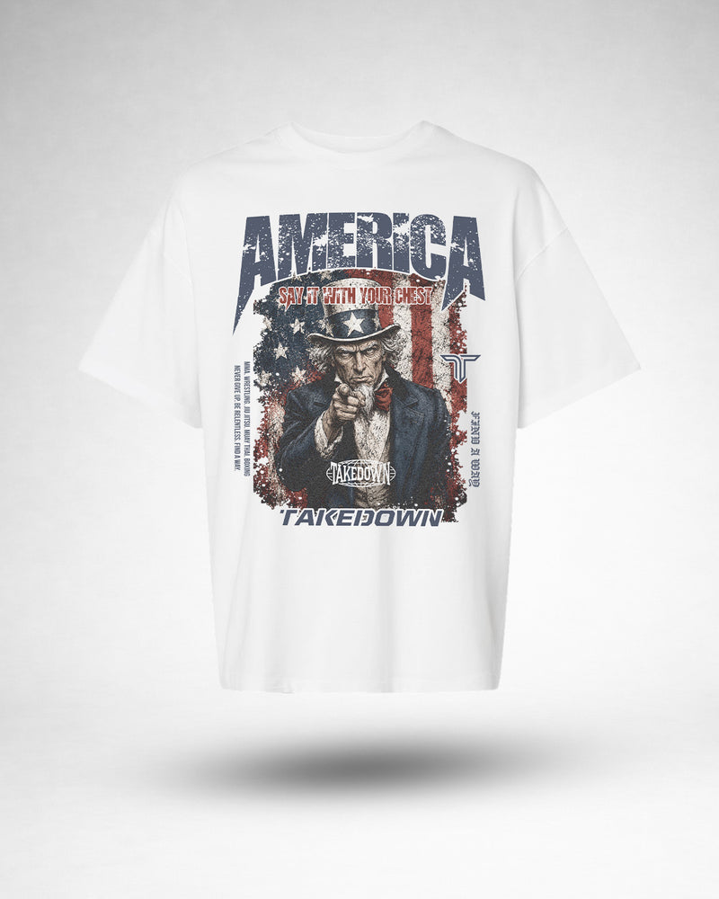 Uncle Sam Oversized Tee