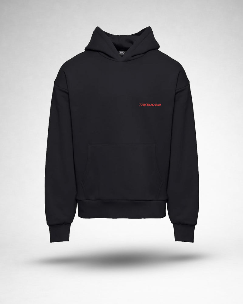 ”Fight Club Devil” Graphic Hoodie - Black