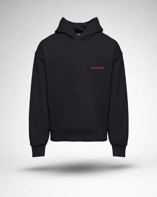 ”Fight Club Devil” Graphic Hoodie - Black