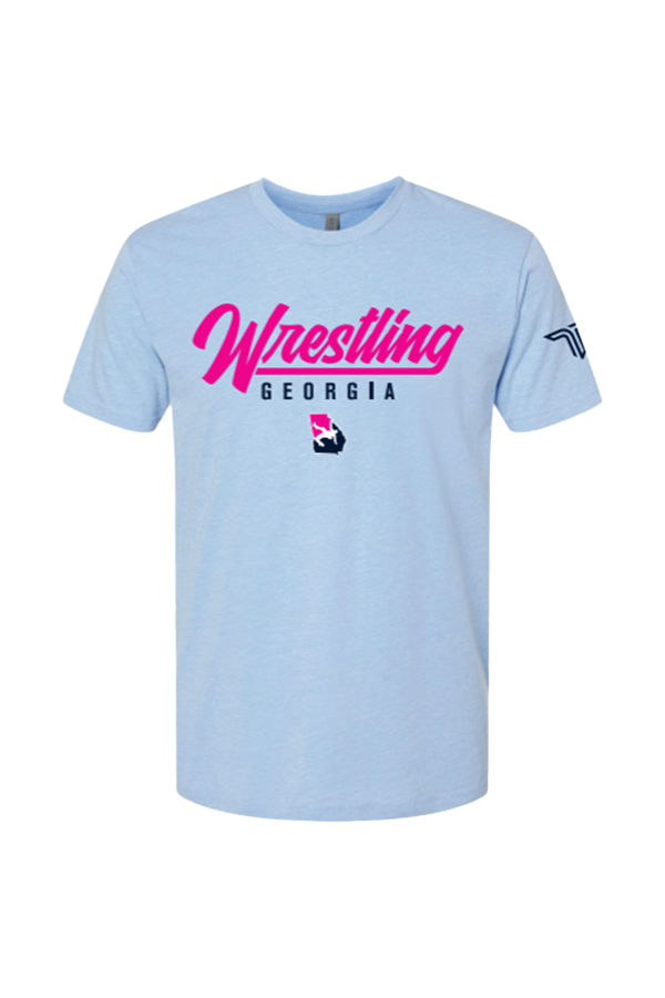 Team GA T-Shirt 21 - Heather Baby Blue
