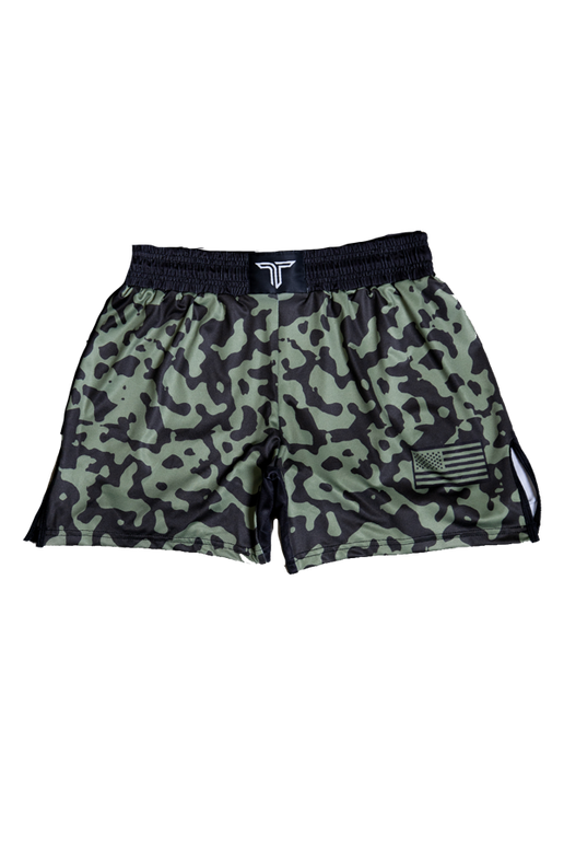 The Patriot Series V2 Fight Shorts (5”&7“ Inseam) - Marsh Green