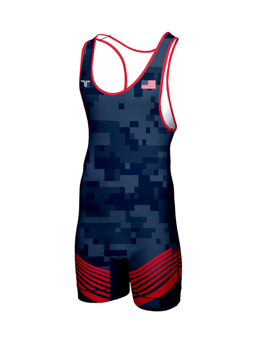Youth Combat Wrestling Singlet
